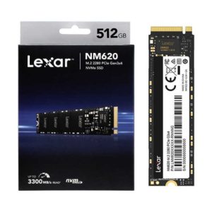 Lexar 512GB NM620 M.2 PCIe 2280 NVMe SSD Gen 3x4