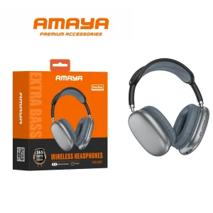 Amaya Wireless Headphones AEB-H620T – 17 Hours Battery, Bluetooth Audio